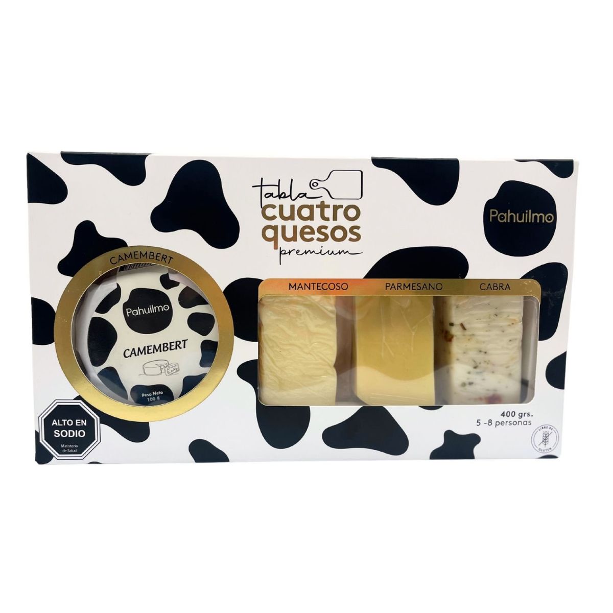 PAHUILMO - Tabla de 4 Quesos Premium Pahuilmo 400 g