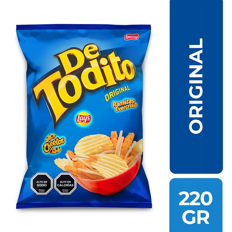 EVERCRISP - Snack Detodito Original Evercrisp 220 gr