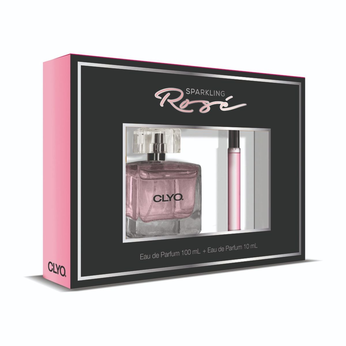 CLYO - Pack Perfume Sparkling Rose EDP Mujer Clyo 100 ml + 10 ml