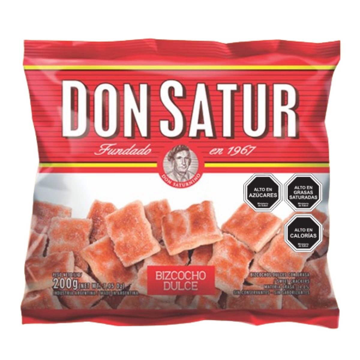 DON SATUR - Bizcochitos Dulces Don Satur 200 gr