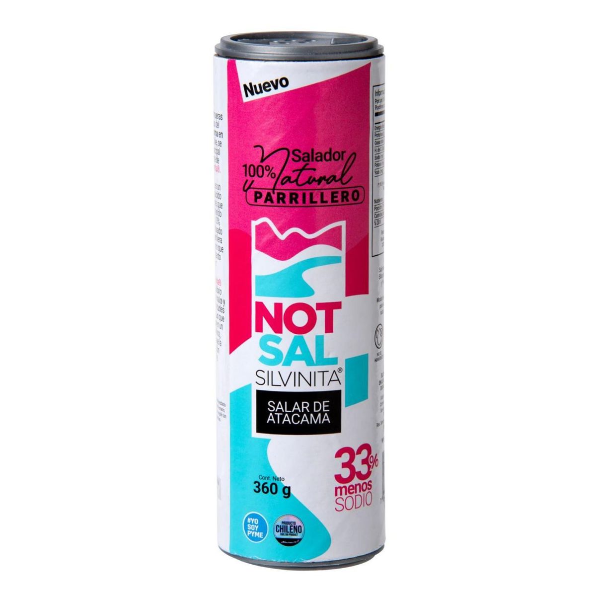 NOTSAL SILVINITA - Sal Parrillera Not Sal Silvinita 360 gr