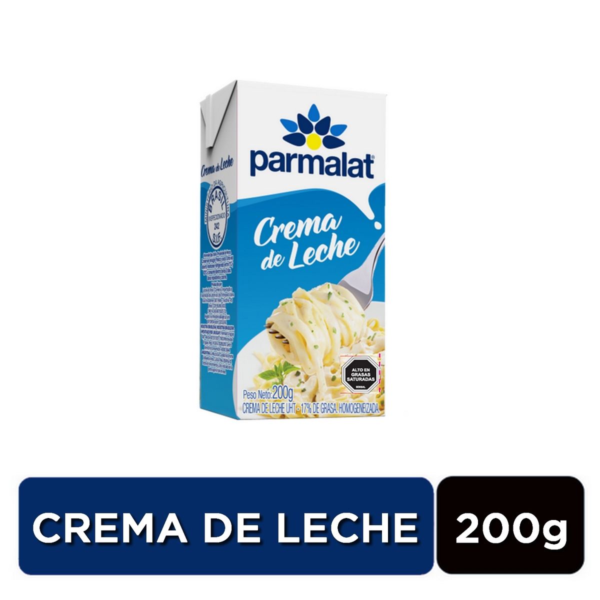 PARMALAT - Crema de Leche Natural Parmalat 200 ml