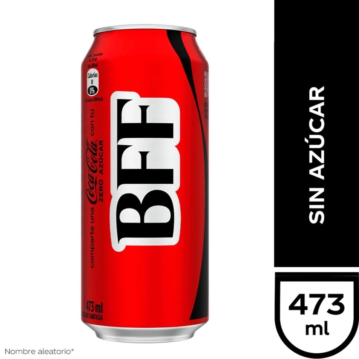 COCA COLA - Bebida Coca Cola Zero Azúcar Lata 473 ml