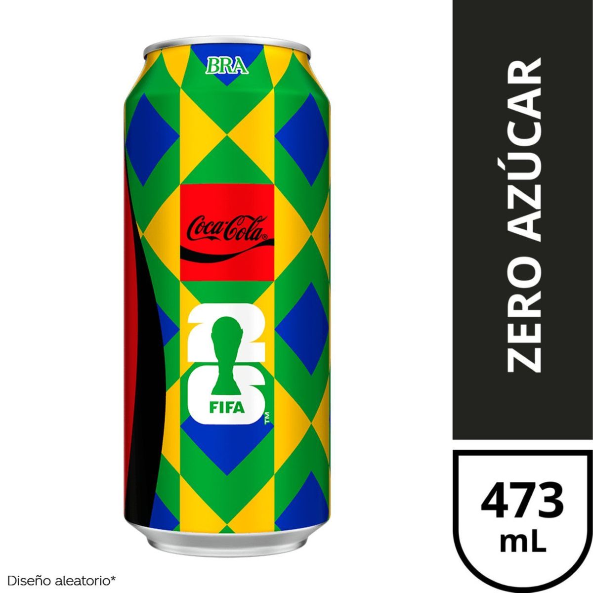 COCA COLA - Bebida Coca Cola Zero Azúcar Lata 473 ml