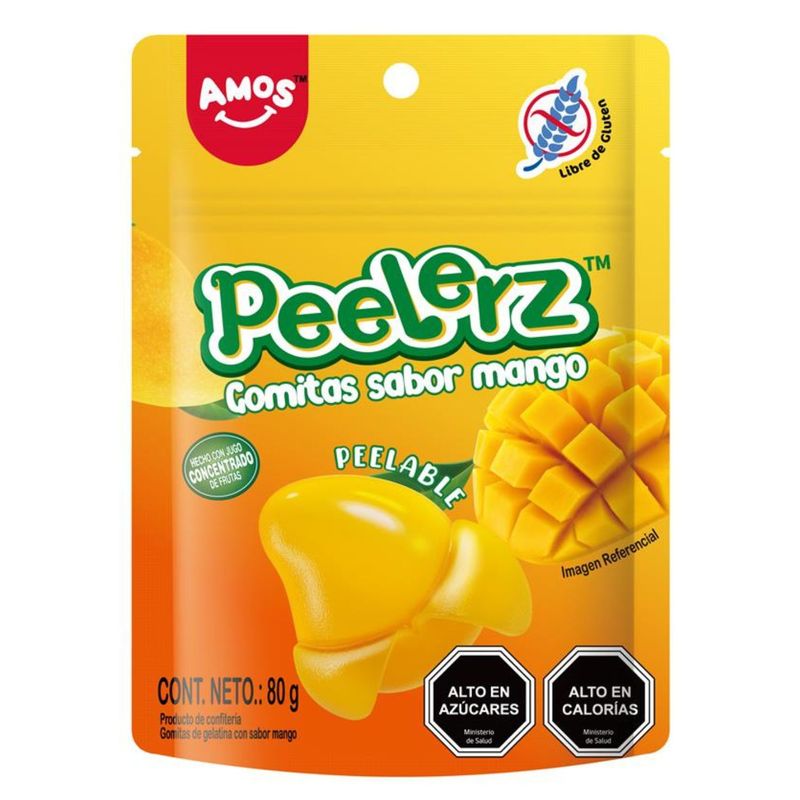 AMOS - Gomitas Peelerz Amos Mango 100 g