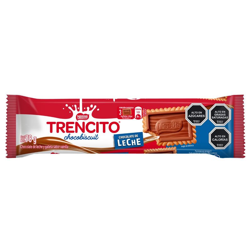 TRENCITO - Galleta Trencito Chocobiscuit 78 g