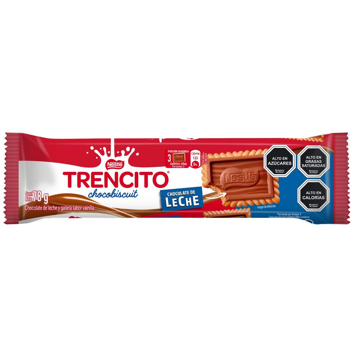 TRENCITO - Galleta Trencito Chocobiscuit 78 g