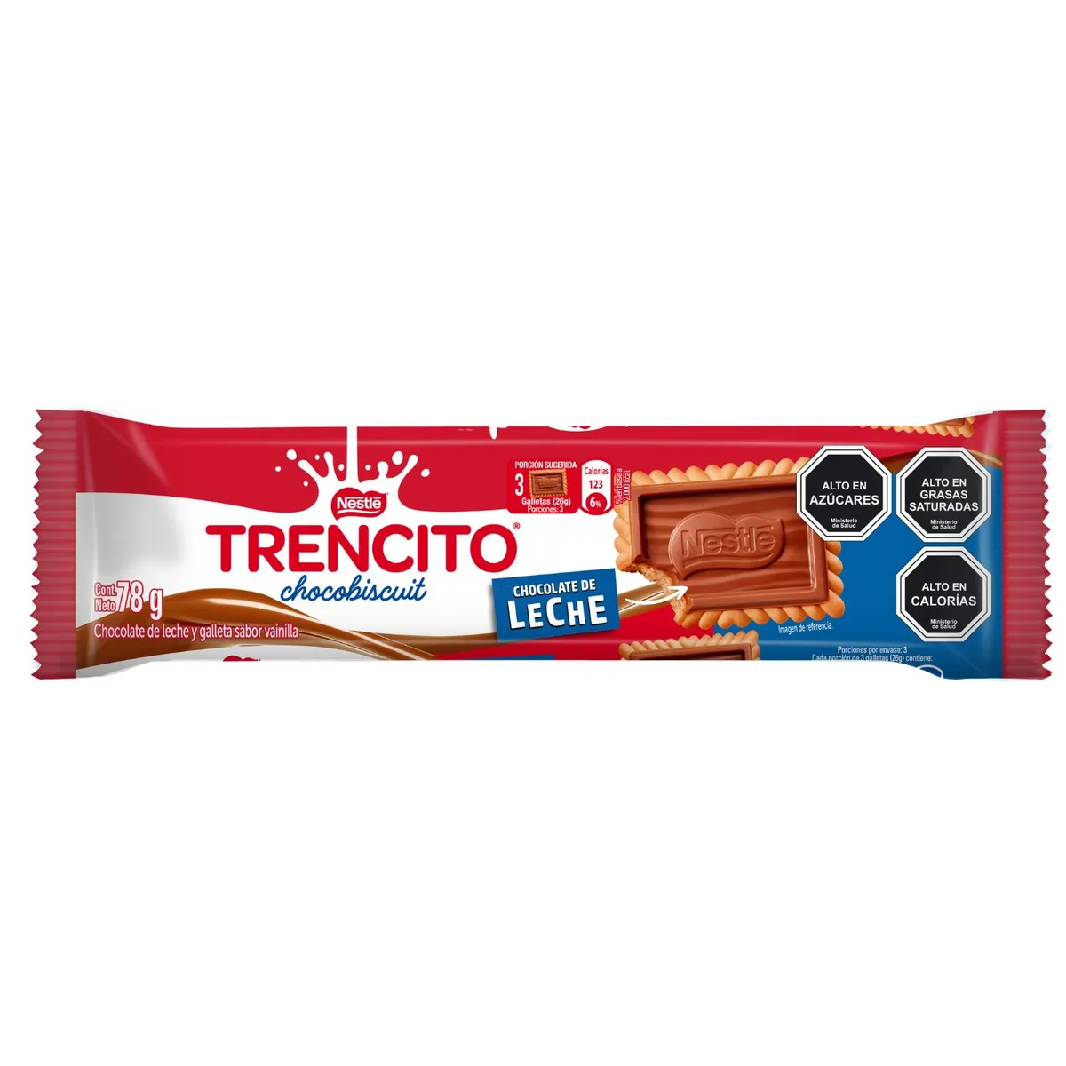 TRENCITO - Galleta Trencito Chocobiscuit 78 g