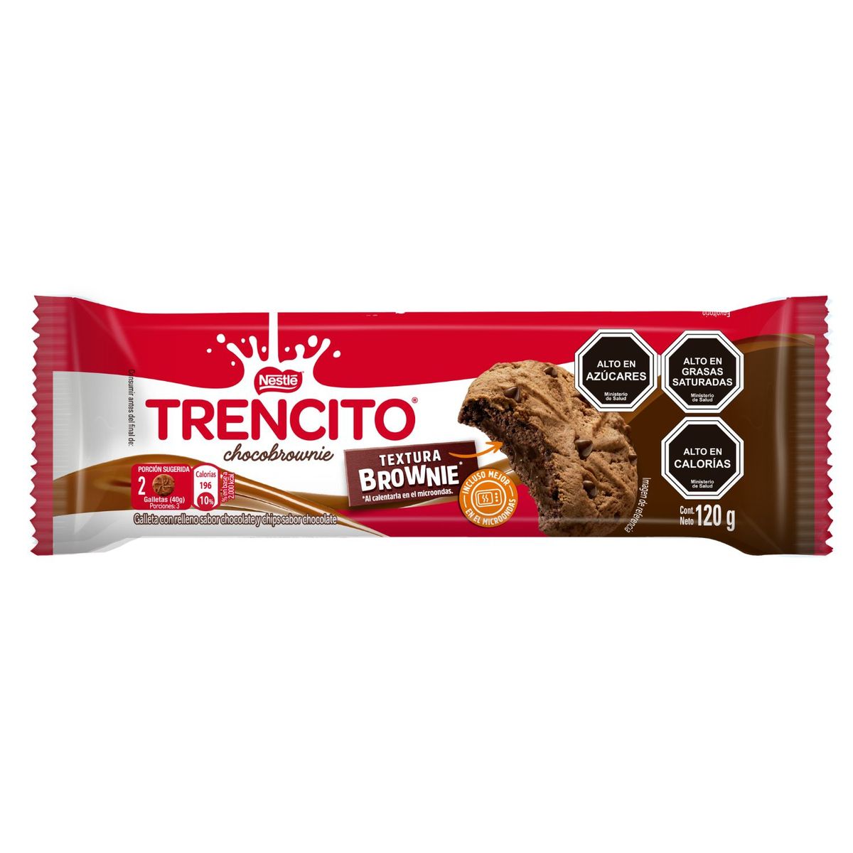 TRENCITO - Galleta Trencito Chocobrownie 78 g