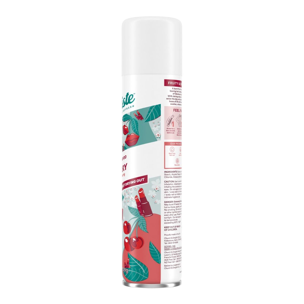 BATISTE - Shampoo en Seco Batiste Cherry 200 ml