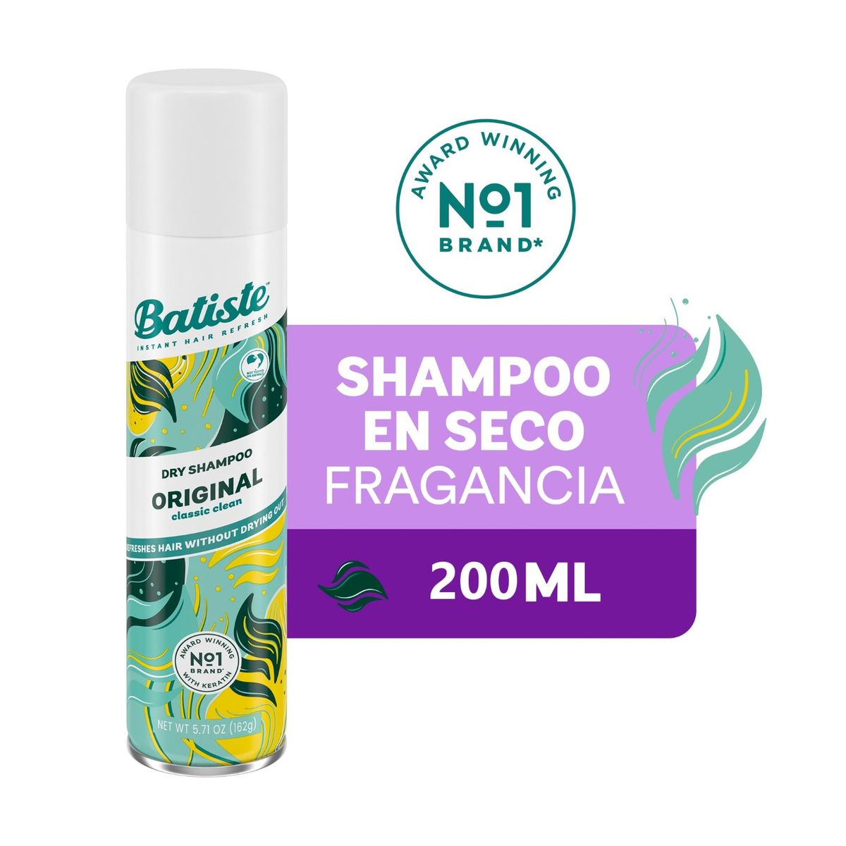 BATISTE - Shampoo en Seco Batiste Original 200 ml
