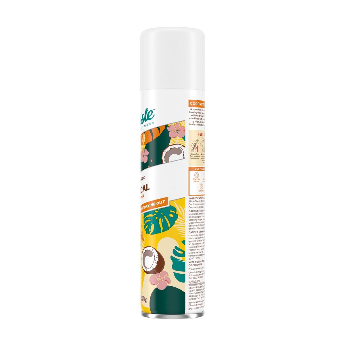 BATISTE - Shampoo en Seco Batiste Tropical 200 ml