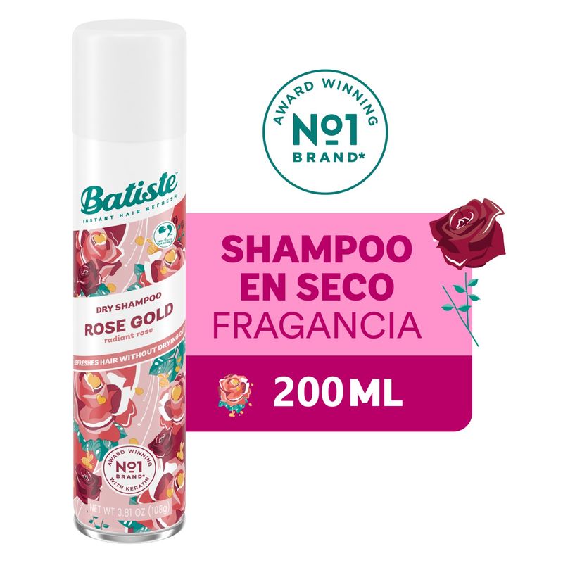 BATISTE - Shampoo en Seco Batiste Rose Gold 200 ml
