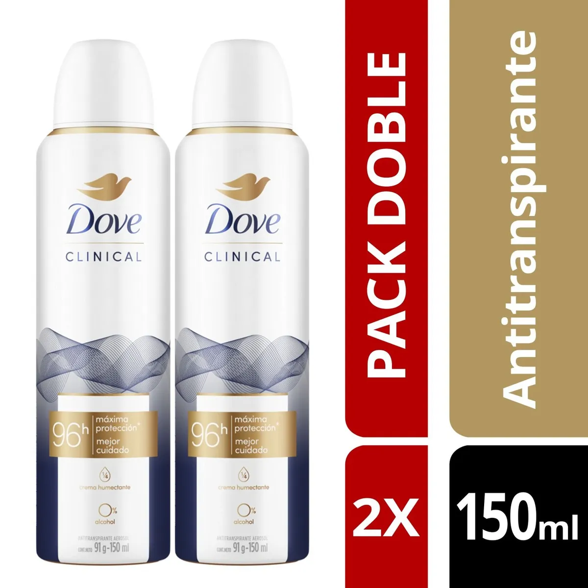 DOVE - Desodorante en Spray Dove Woman Clinical 150 ml