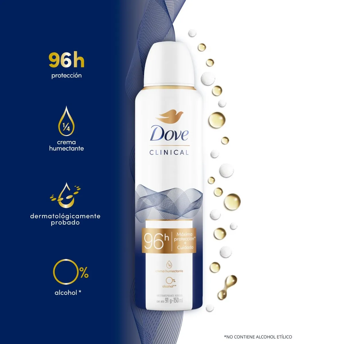 DOVE - Desodorante en Spray Dove Woman Clinical 150 ml