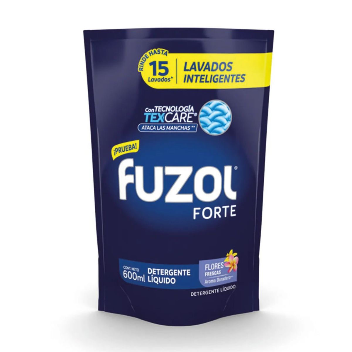 FUZOL - Detergente Líquido Flores Frescas Doypack Fuzol 600 ml