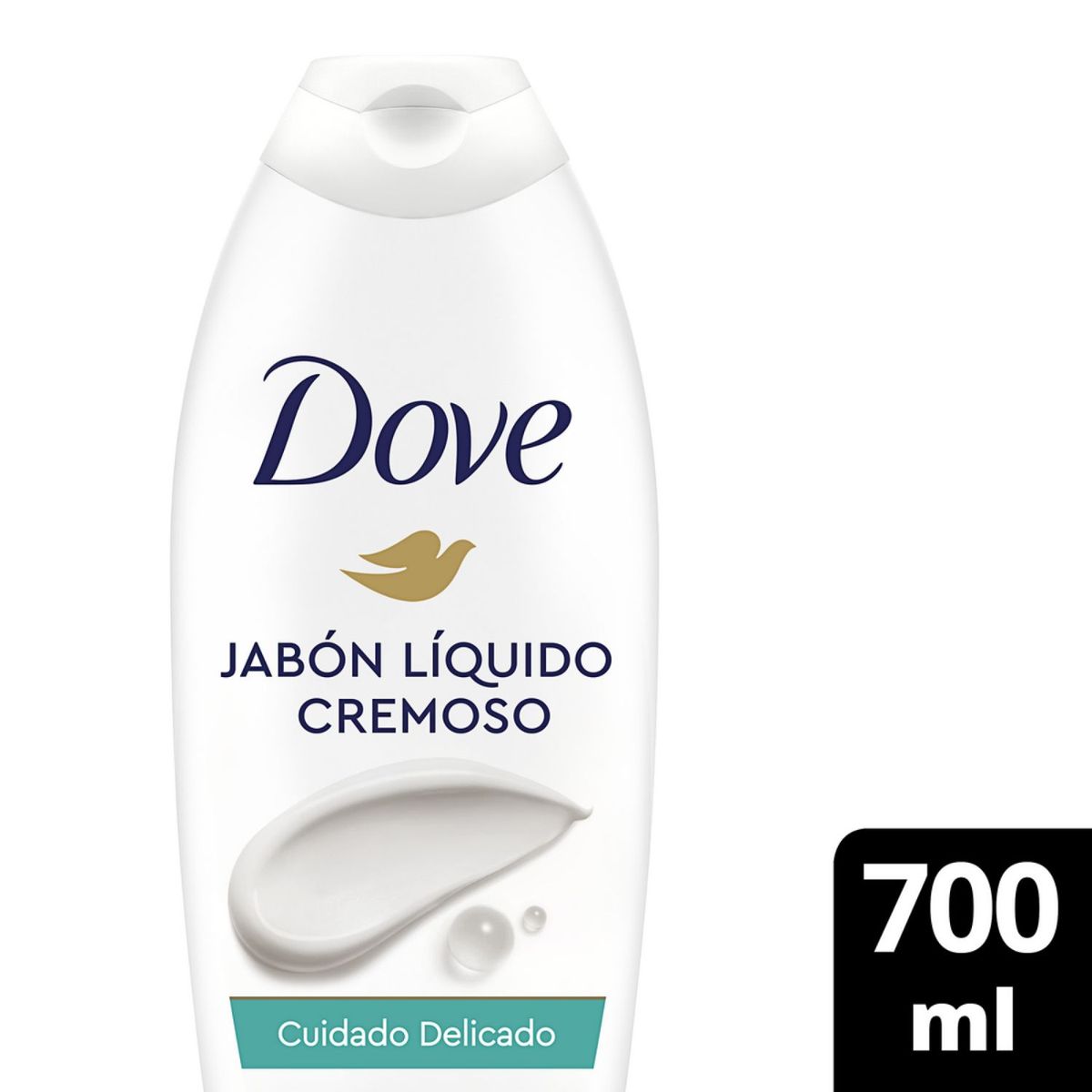 DOVE - Jabón Líquido Cremoso Cuidado Delicado Dove 700 ml