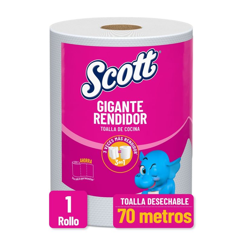 SCOTT - Toalla de Cocina Scott Rendidor 70 mts