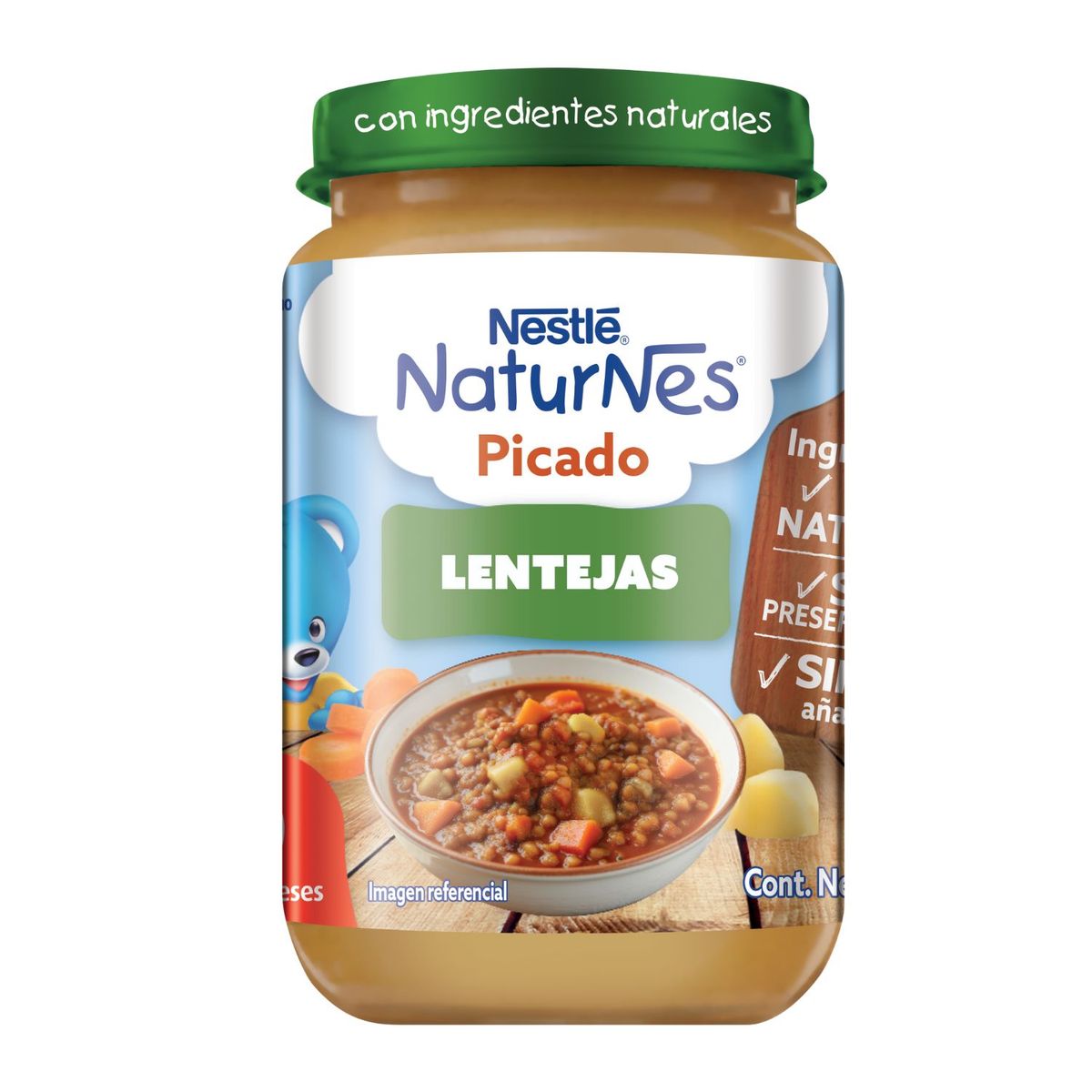NESTLE - Picado Naturnes Lentejas Nestle 215 g