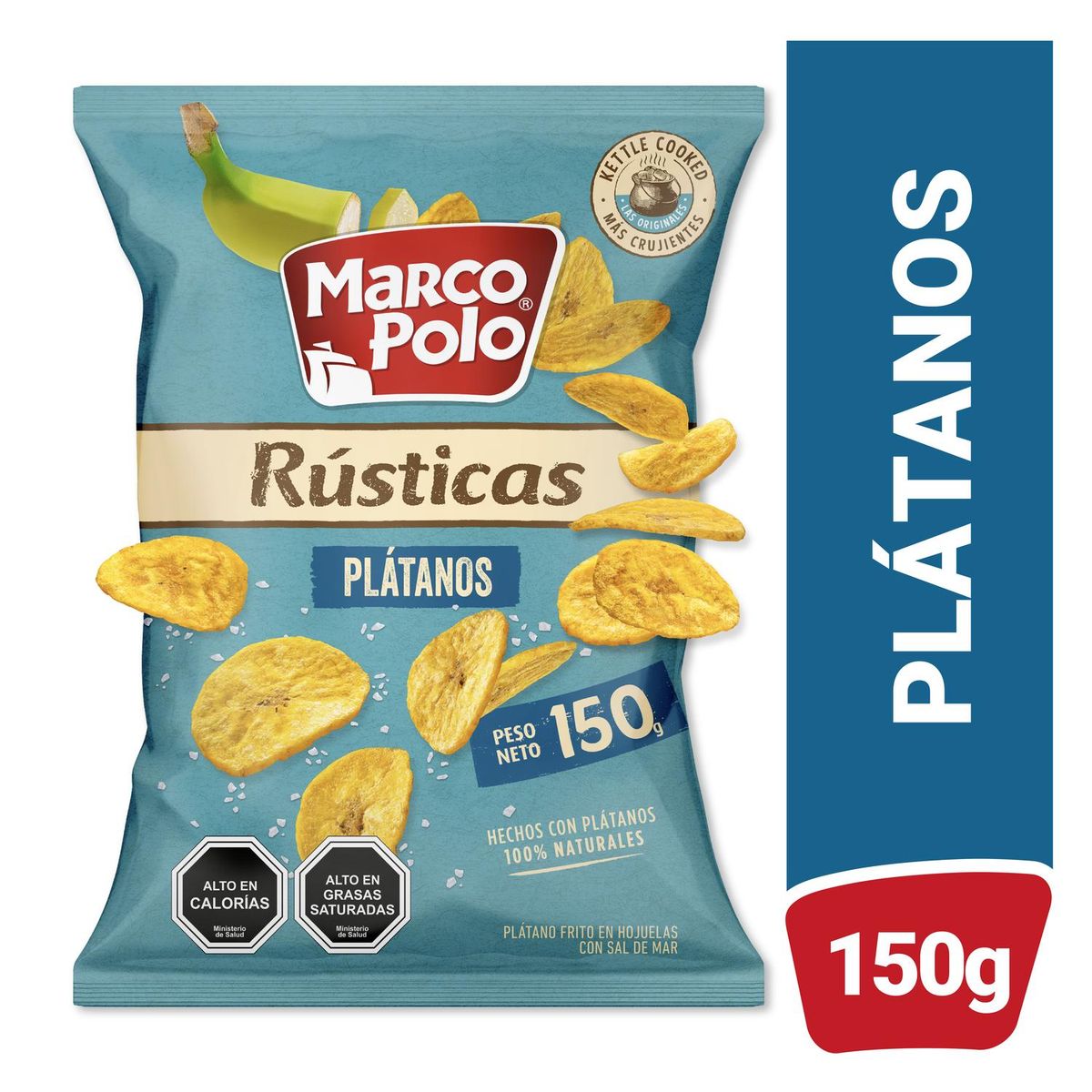 MARCO POLO - Plátanos Rústicos Marco Polo 150 g