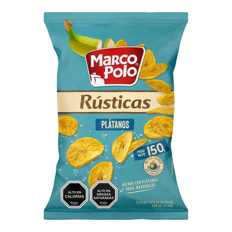 MARCO POLO - Plátanos Rústicos Marco Polo 150 g