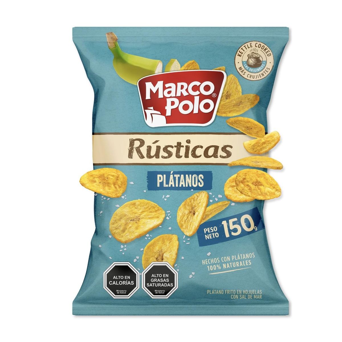 MARCO POLO - Plátanos Rústicos Marco Polo 150 g