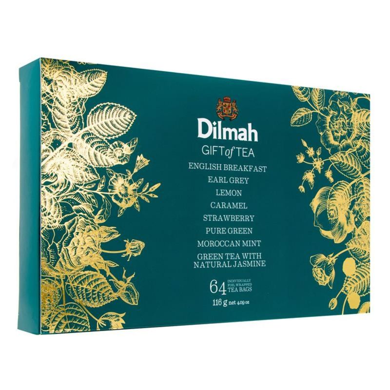 DILMAH - Pack Té Variedades Regalería Dilmah 64 Un