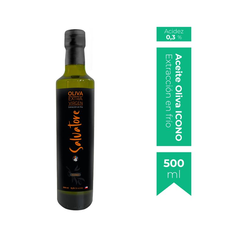 SALVATORE - Aceite de Oliva Salvatore Extra Virgen 500 ml