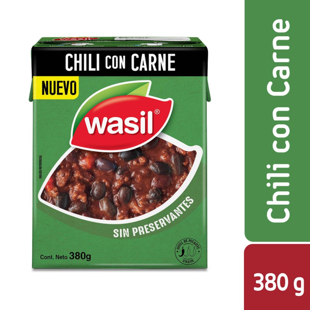 WASIL - Chili con Carne Picante Suave Wasil 380 g