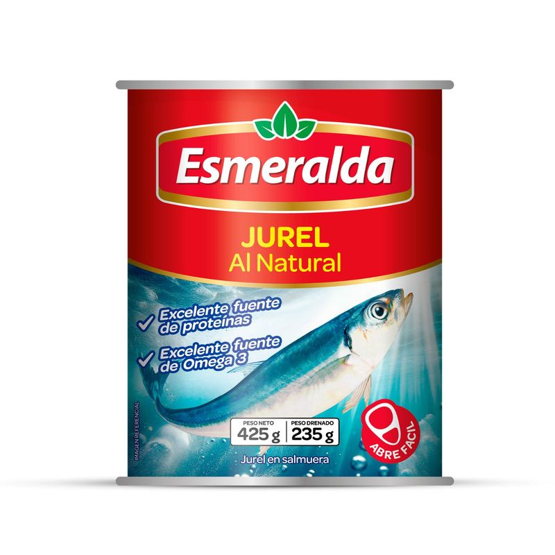 ESMERALDA - Jurel al Natural Esmeralda 425 g