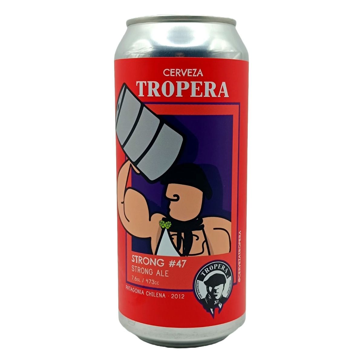 TROPERA - Cerveza Tropera Strong Ale 47 Lata 7.6° 473 ml