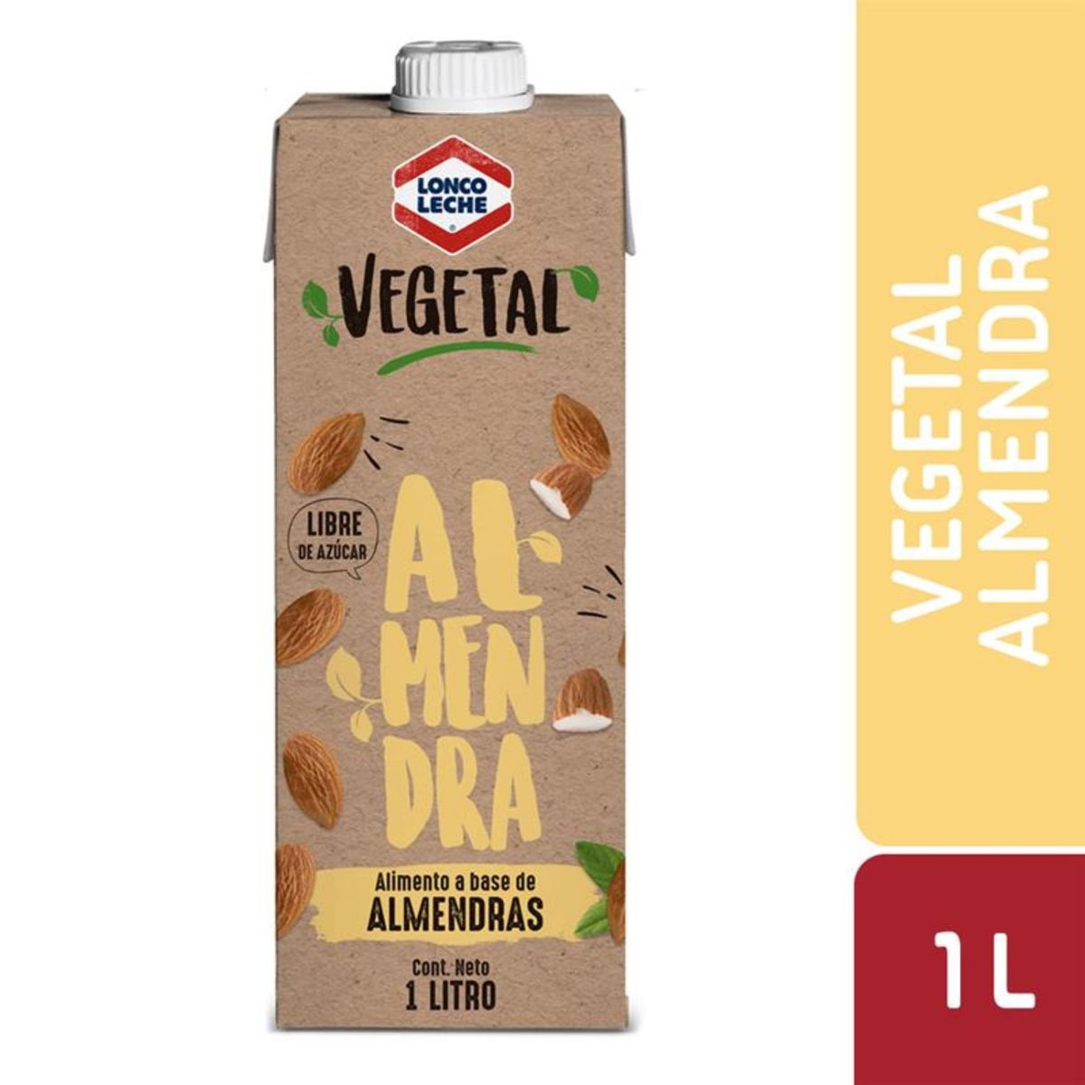 LONCOLECHE - Bebida Vegetal de Almendras Loncoleche 1 L