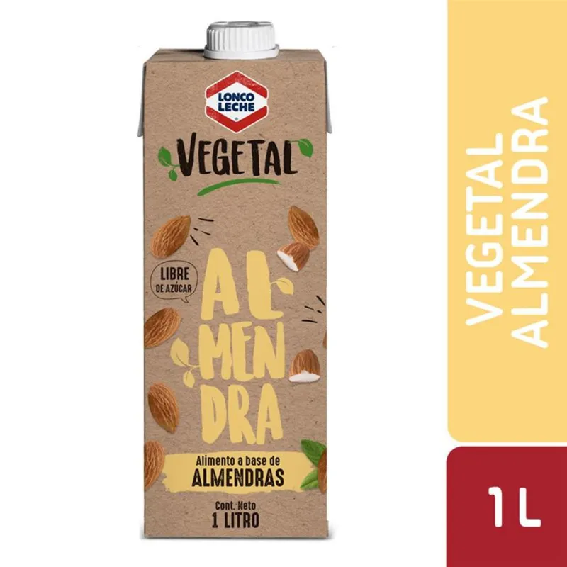 LONCOLECHE - Bebida Vegetal de Almendras Loncoleche 1 L