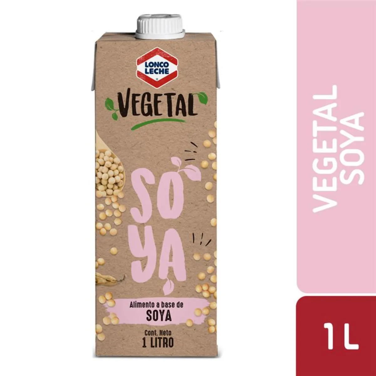 LONCOLECHE - Bebida Vegetal de Soya Loncoleche 1 L