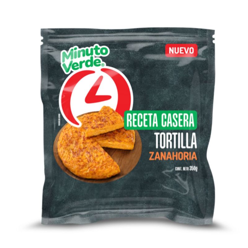 MINUTO VERDE - Tortilla de Zanahoria Congelada Minuto Verde 350 g