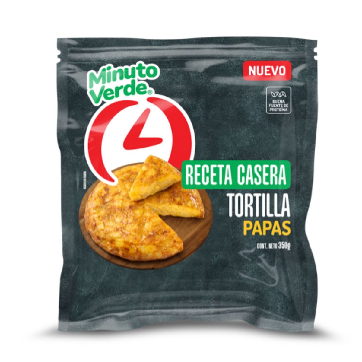 MINUTO VERDE - Tortilla de Papa Congelada Minuto Verde 350 g