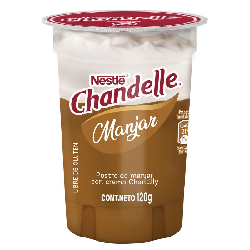 NESTLE - Postre Chandelle Sabor Manjar Nestle 120 g