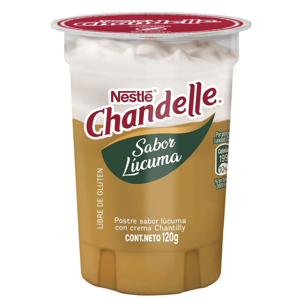 NESTLE - Postre Chandelle Sabor Lúcuma Nestle 120 g