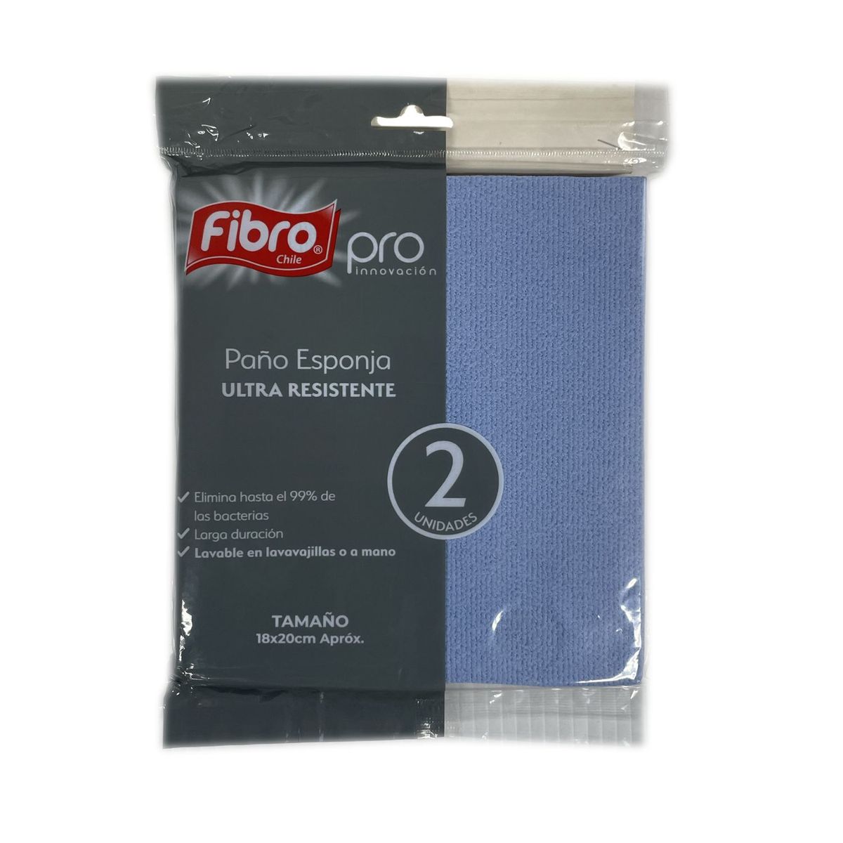 FIBRO - Pack Paños Microfibra Ultra Resist Fibro 2 Un