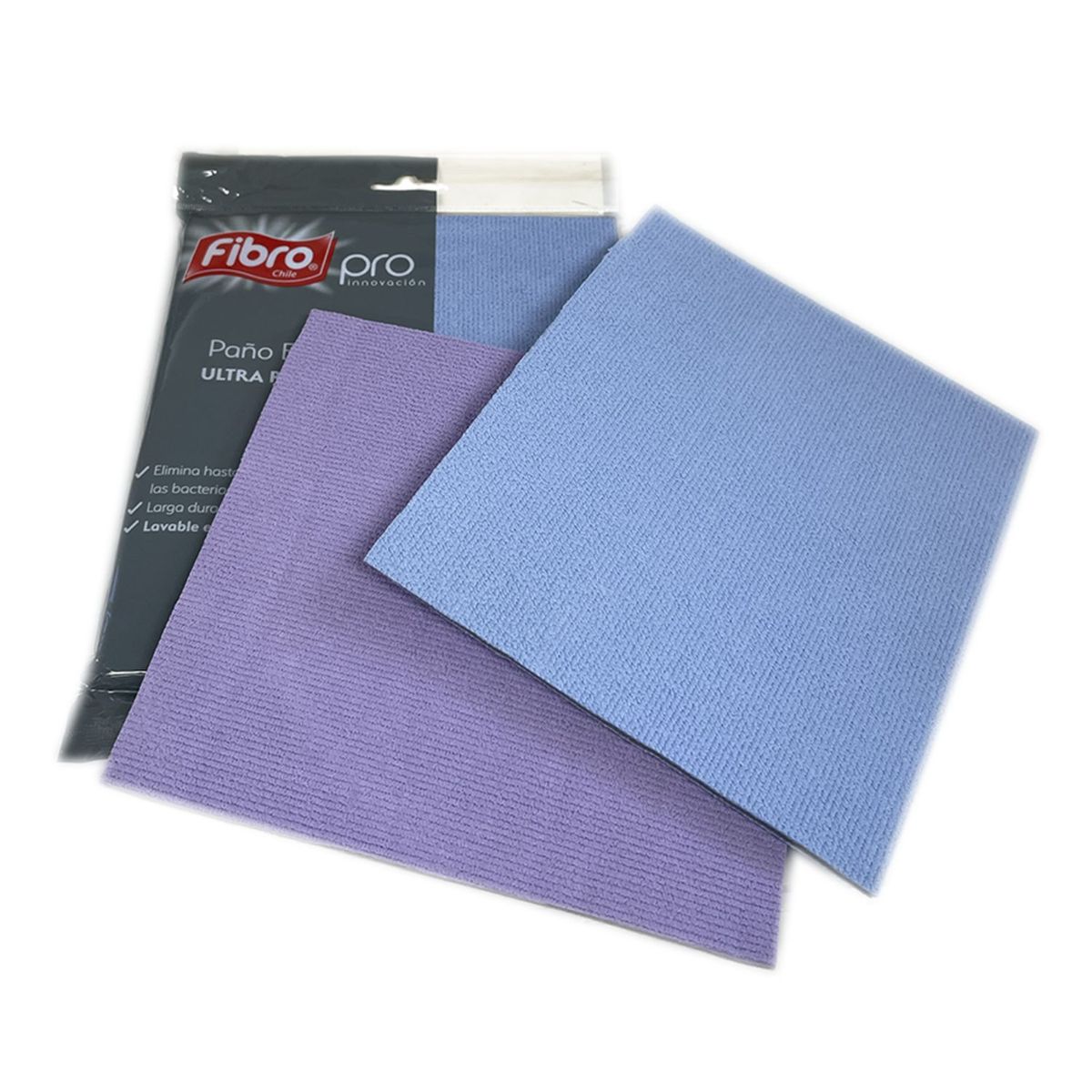 FIBRO - Pack Paños Microfibra Ultra Resist Fibro 2 Un