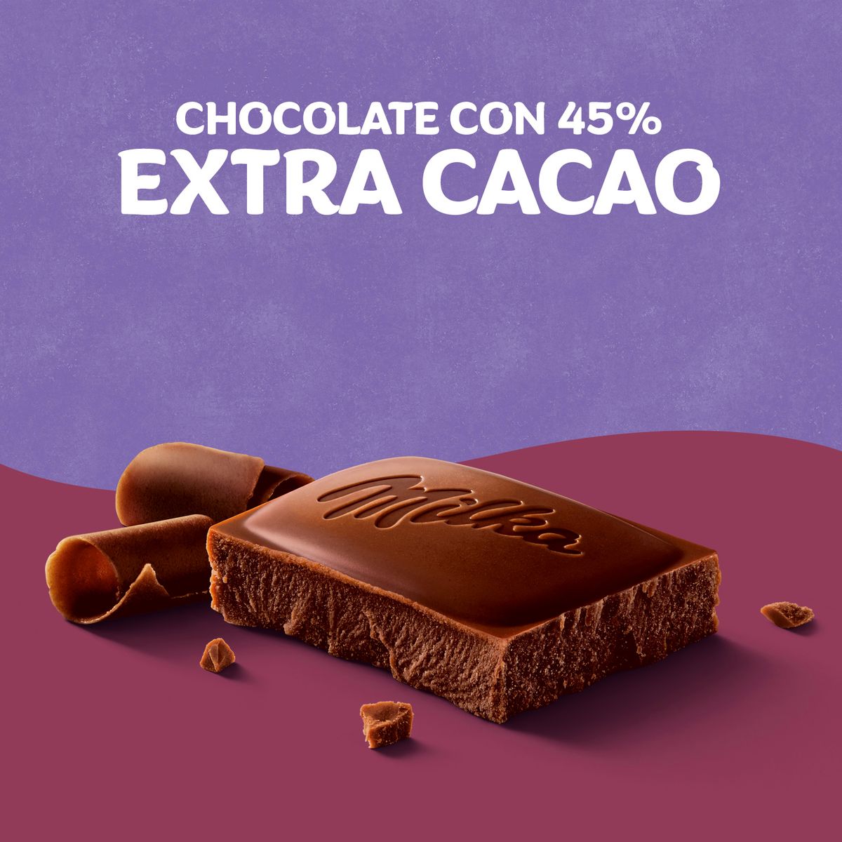 MILKA - Chocolate Milka Extra Cacao 45% 90 g