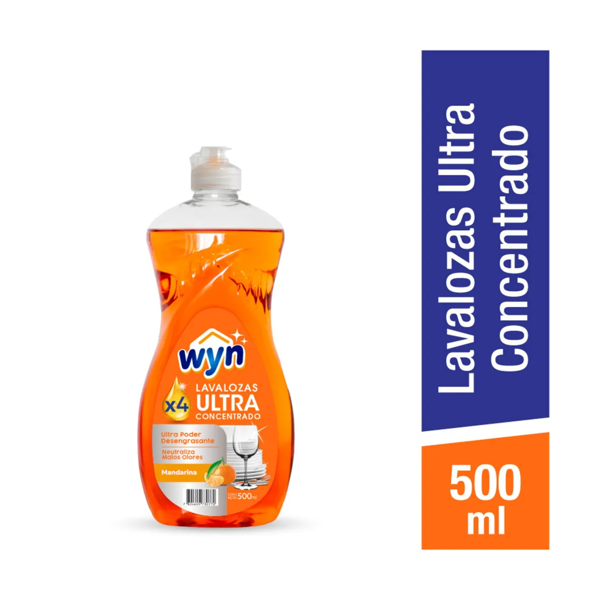 WYN - Lavalozas Ultra Concentrado Aroma Mandarina Wyn 500 ml