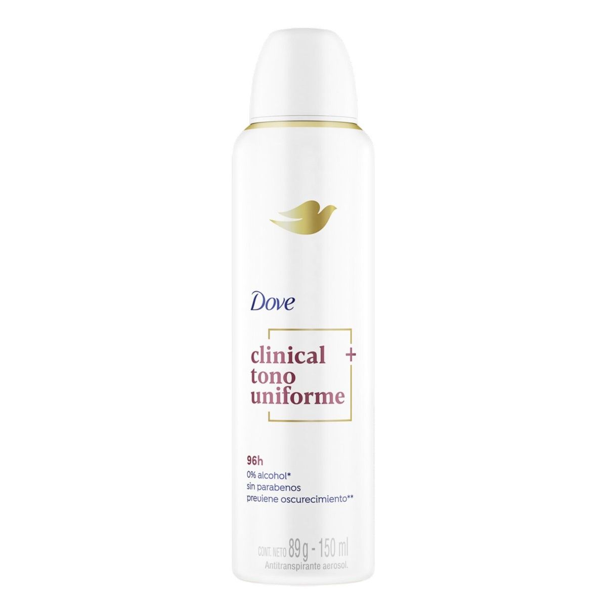 DOVE - Desodorante Spray Dove Clinical Tono Uniforme 150 ml