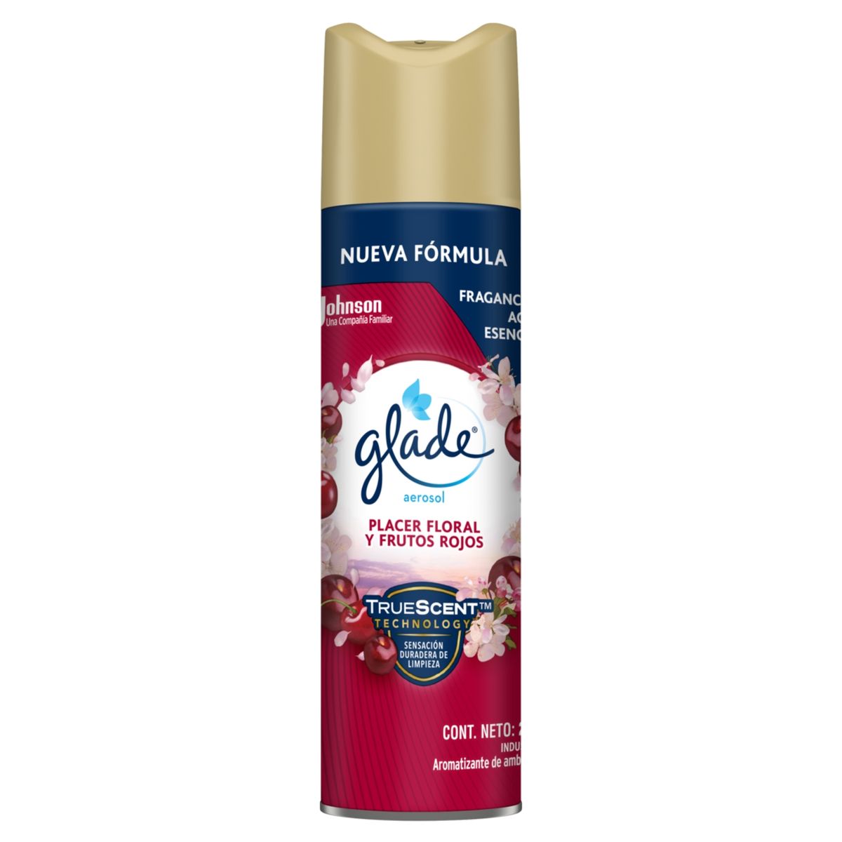 GLADE - Desodorante Ambiental Glade Limón Refrescante en Aerosol 255 ml