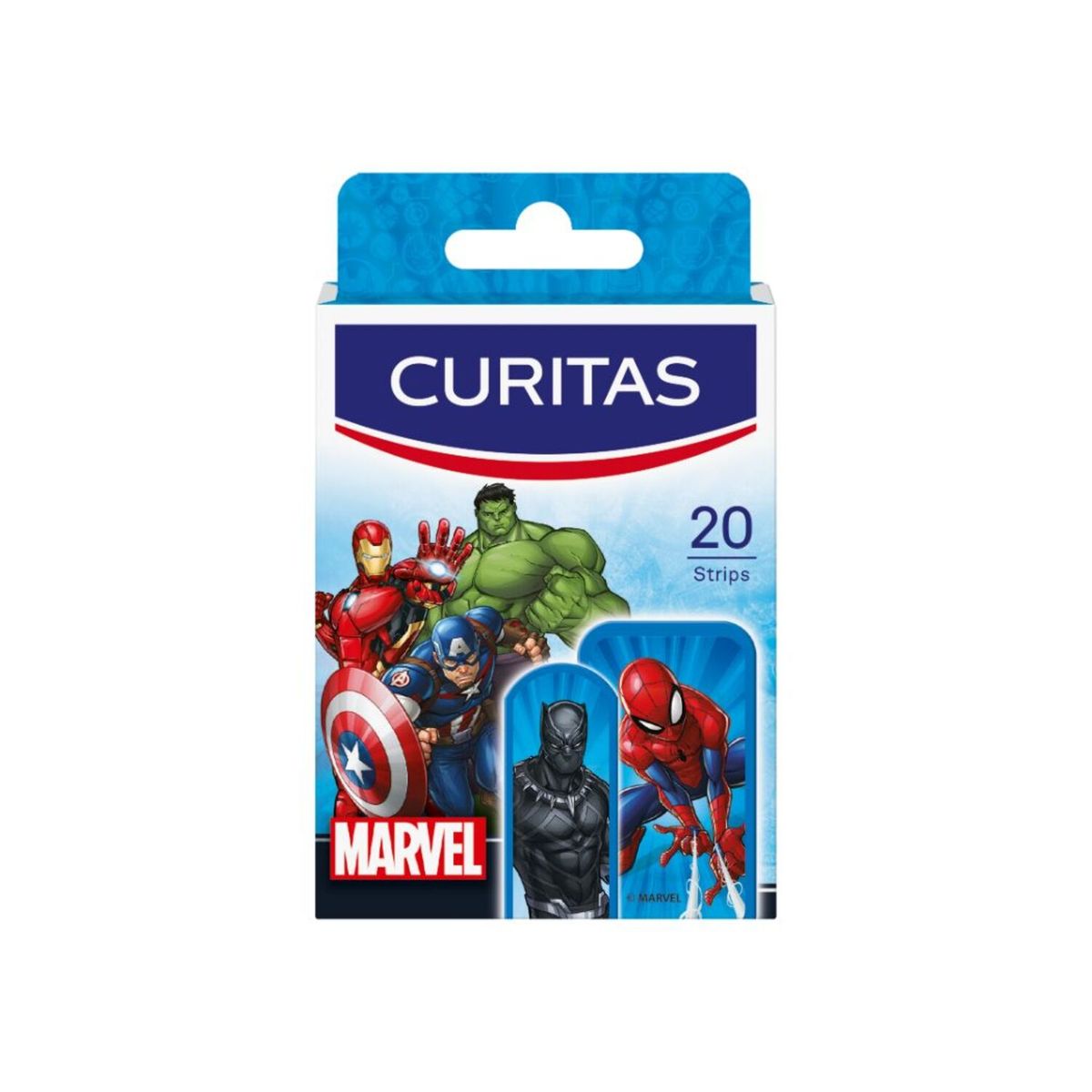 CURITAS - Parche Curitas Marvel 20 Un