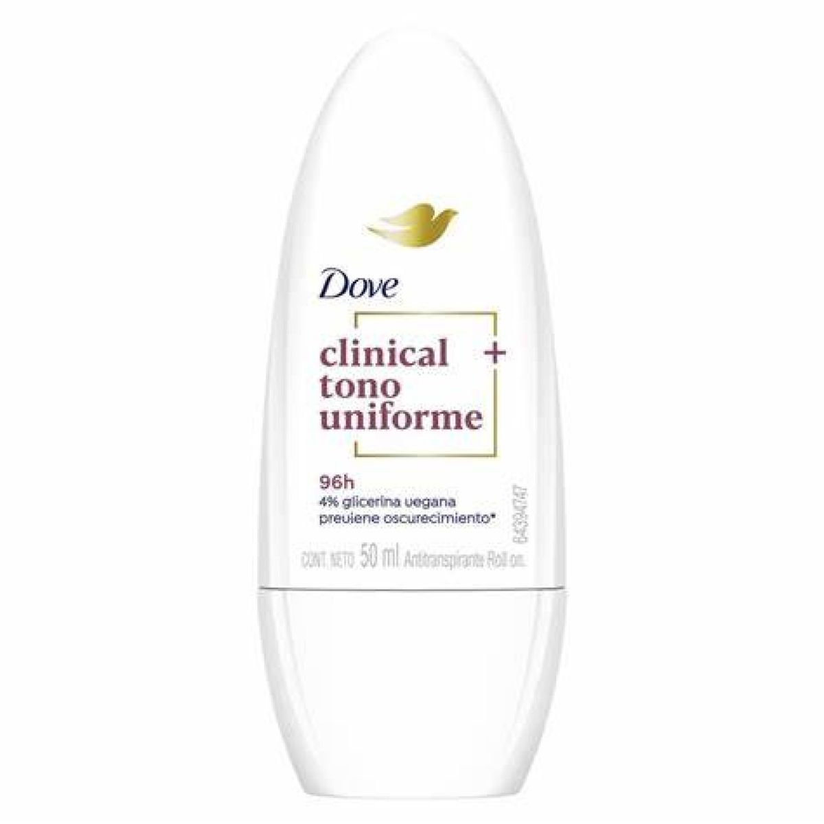 DOVE - Desodorante Roll On Dove Clinical Tono Uniforme 50 ml
