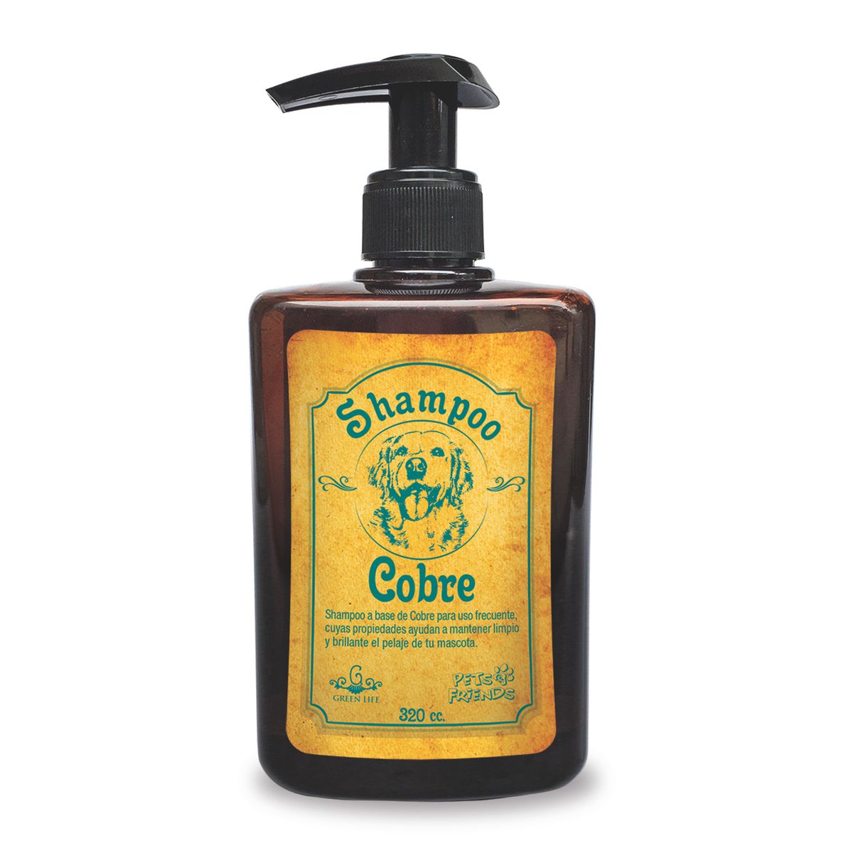 PETS AND FRIENDS - Shampoo para Perros Cobre Pets and Friends 320 ml