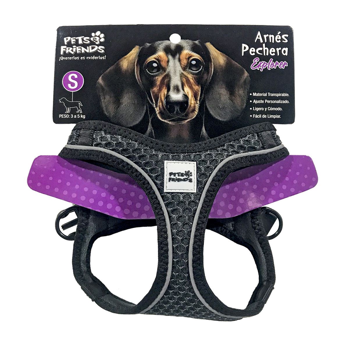 PETS AND FRIENDS - Arnes para Perros Talla S Diseño Surtido Pets and Friends Un