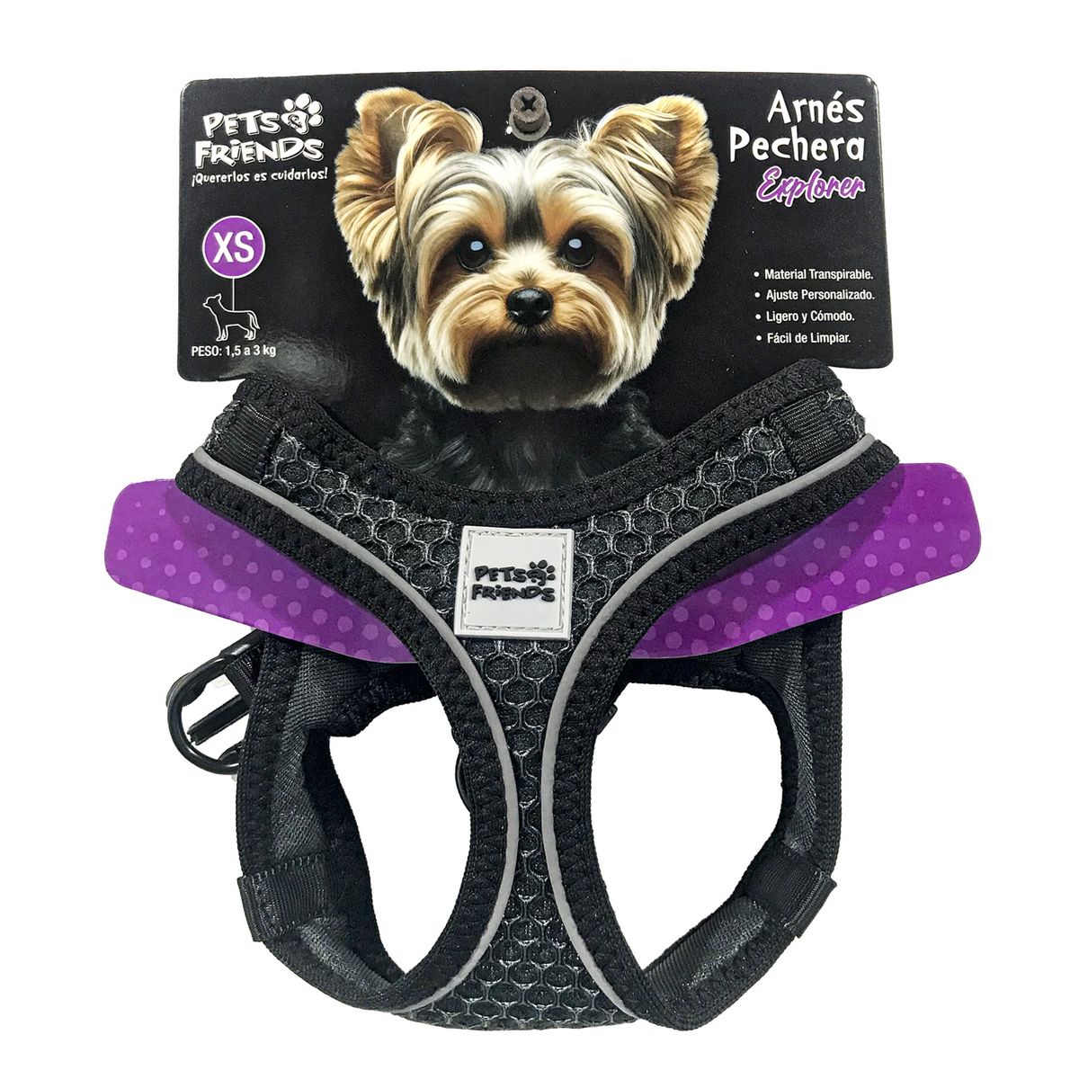 PETS AND FRIENDS - Arnes para Perros Talla XS Diseño Surtido Pets and Friends Un