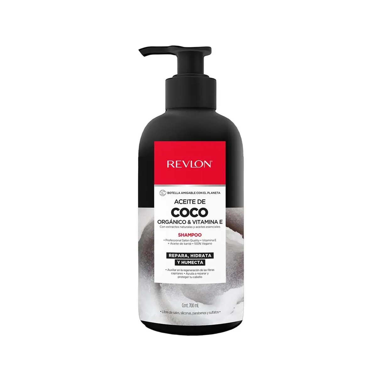 REVLON - Shampoo Revlon Aceite de Coco 700 ml